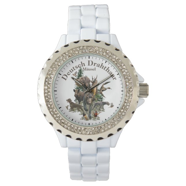  German Wirehaired Pointer Watch (Front)