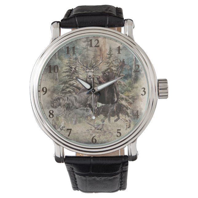 German Wirehaired Pointer Watch (Front)