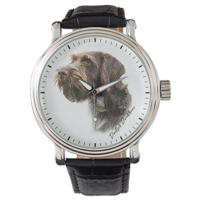  German Wirehaired Pointer     Watch (Front)