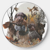 German Wirehaired Pointer Wireless Charger (Front)