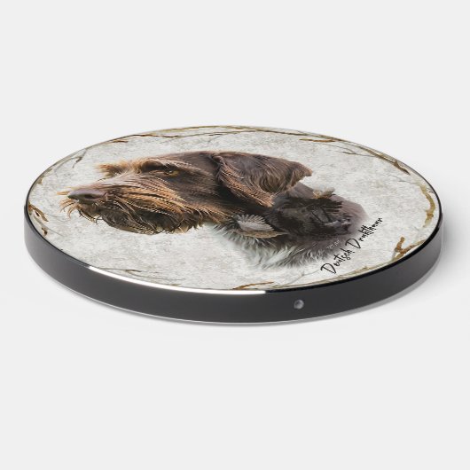 German Wirehaired Pointer  Wireless Charger (Front 2)