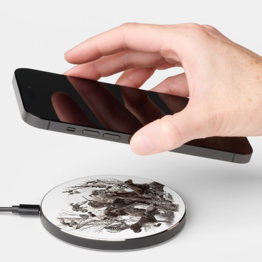 German Wirehaired Pointer Wireless Charger (Hand)