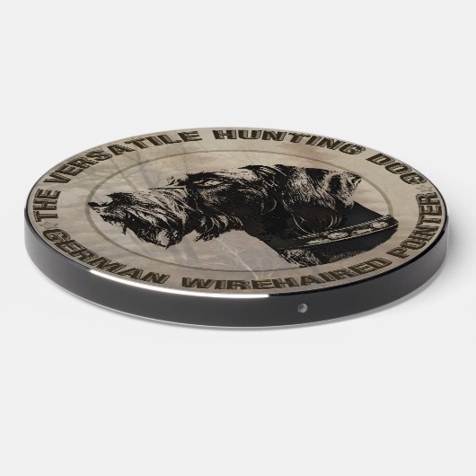 German Wirehaired Pointer Wireless Charger (Front 2)