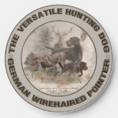 German Wirehaired Pointer Wireless Charger (Front)