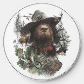 German Wirehaired Pointer Wireless Charger (Front)