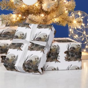 German Wirehaired Pointer Wrapping Paper