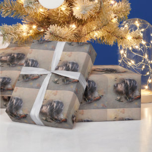 German Wirehaired Pointer Wrapping Paper