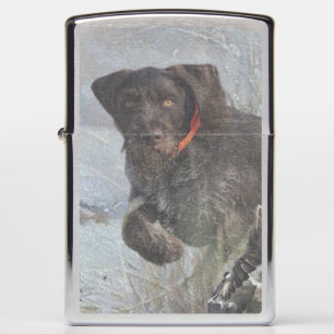 German Wirehaired Pointer Zippo Lighter