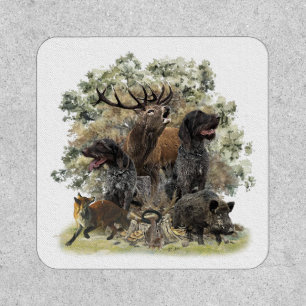 German wirehaired pointers, The Passion for Huntin Patch