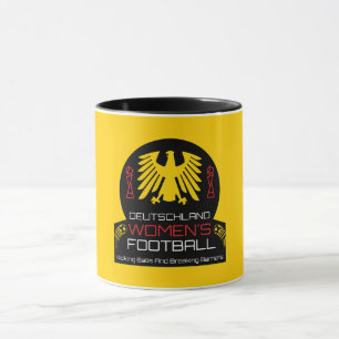 German Women's Football Mug