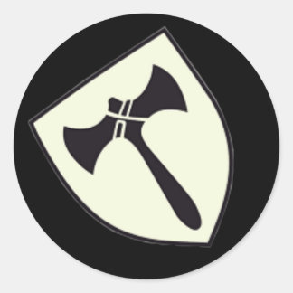 German WW2 airforce Luftwaffe emblem logo Classic Round Sticker