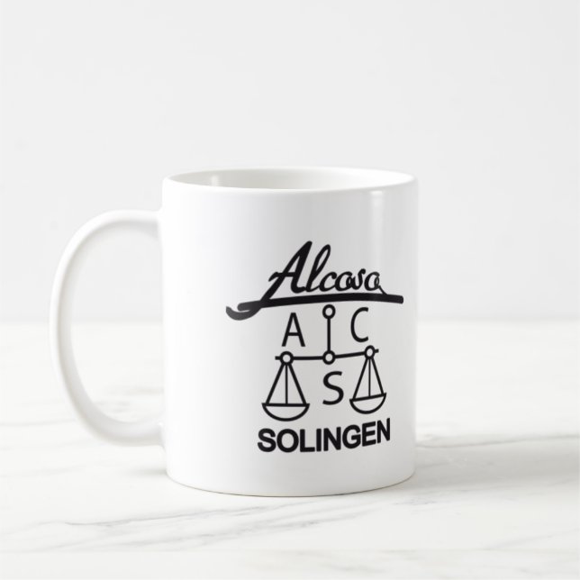 German ww2 Alcoso Solingen  Coffee Mug (Left)