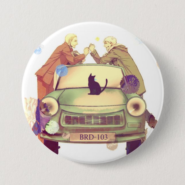 Germancest - Hetalia Pinback Button (Front)
