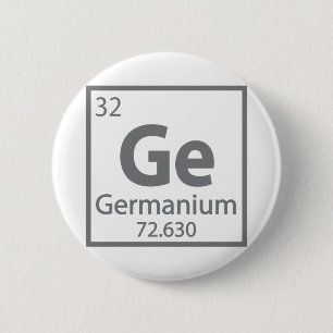 Germanium - German Science Periodic Table Button