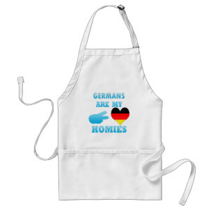 Germans are my Homies Adult Apron