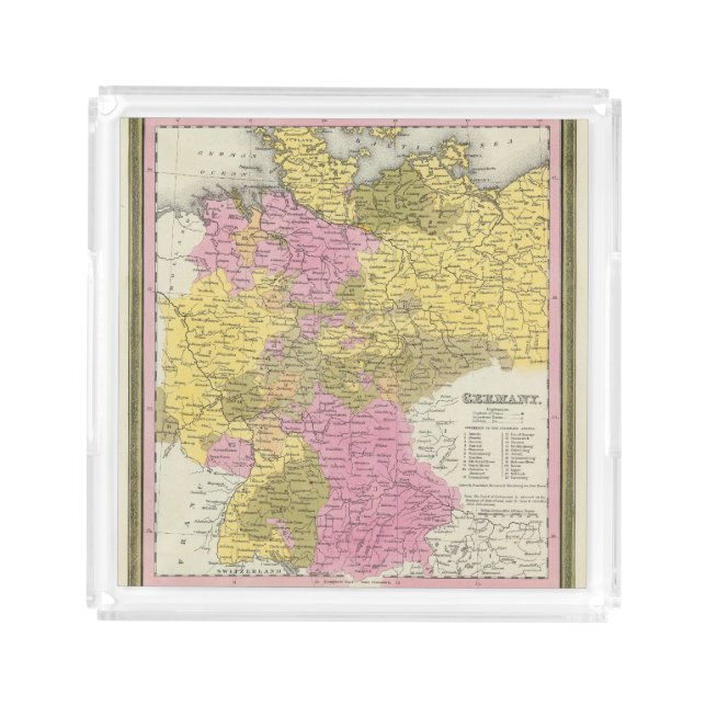 Germany 13 acrylic tray (Front)