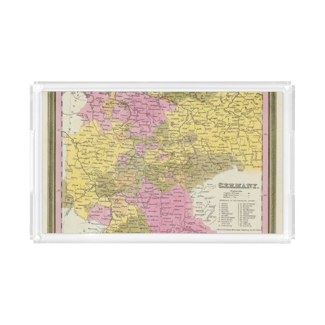 Germany 13 acrylic tray (Front)