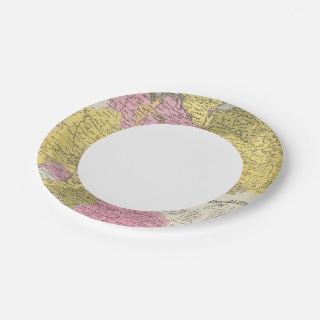 Germany 13 paper plates (Angled)