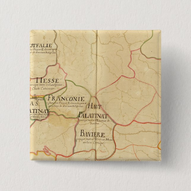 Germany 16 pinback button (Front)