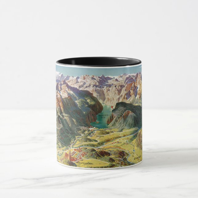 " Germany: 1978/today - ALPEN NP Berchtesgaden Mug (Center)