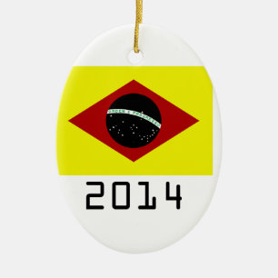 germany 2014 ceramic ornament