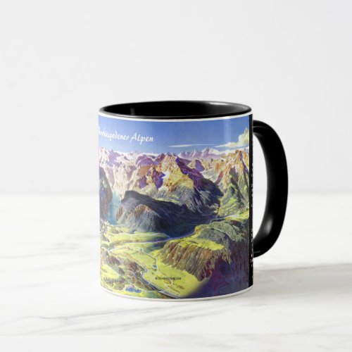  Germany 2021 _ Alps Berchtesgaden Panorama Mug