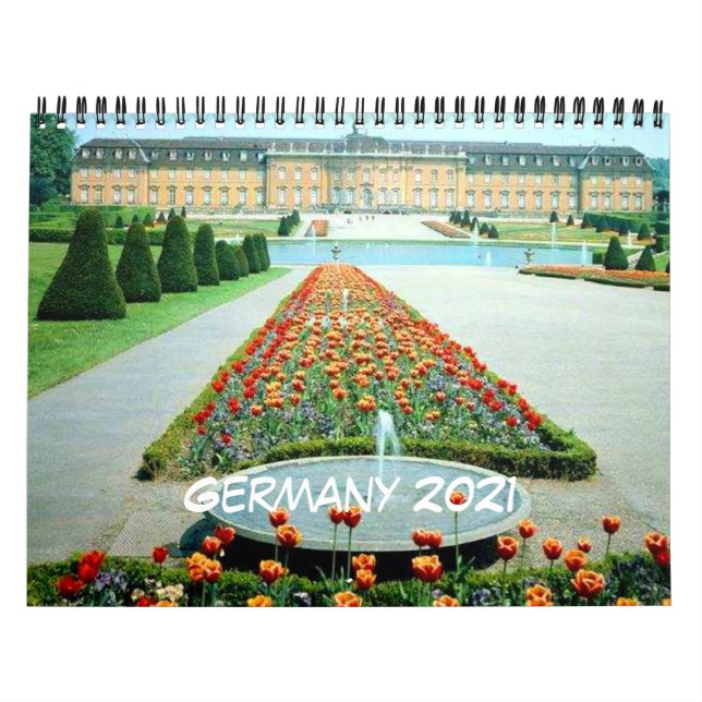 Germany 2021 Travel Calendar (Cover)