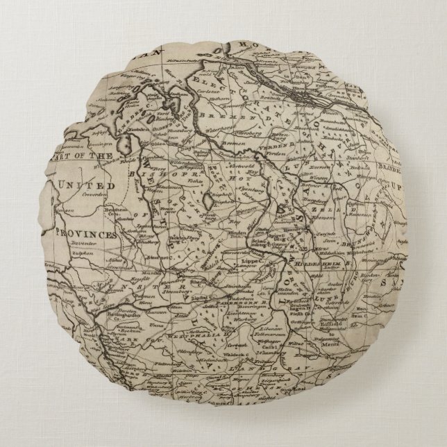 Germany 21 round pillow (Front)