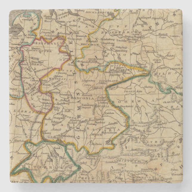 Germany 29 stone coaster (Front)