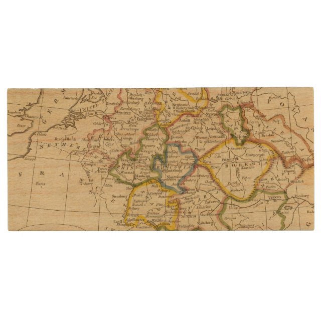 Germany 3 wood flash drive (Front)