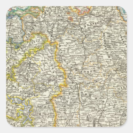 Germany 4 square sticker