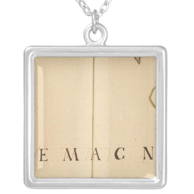 Germany and Austria 2 Silver Plated Necklace (Front)