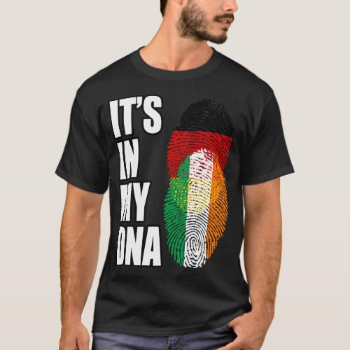 Germany and Irish Mix DNA Heritage  T_Shirt