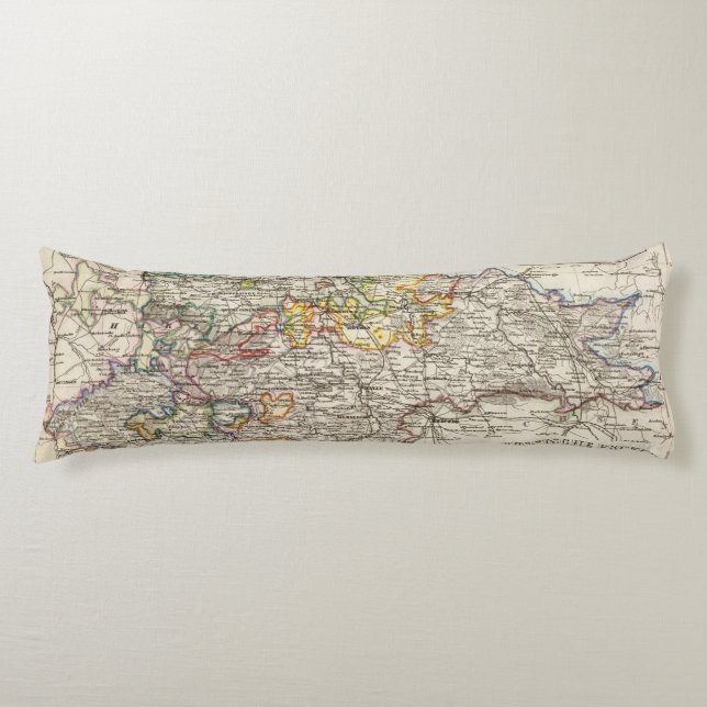 Germany and Prussia Body Pillow (Front)