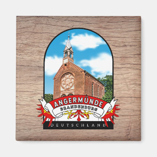 Germany Angermünde Vintage souvenir Magnet