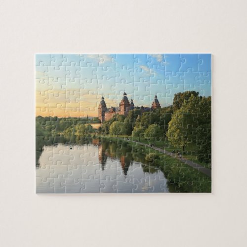 Germany Aschaffenburg Schloss castle Jigsaw Puzzle