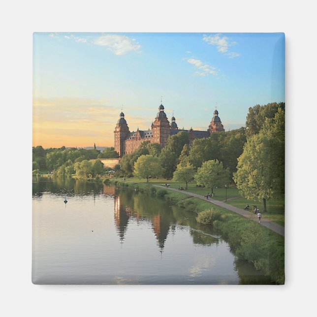 Germany, Aschaffenburg, Schloss (castle) Magnet (Front)