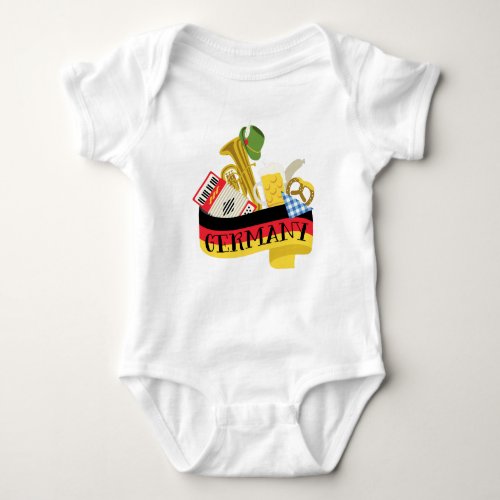 Germany Baby Bodysuit