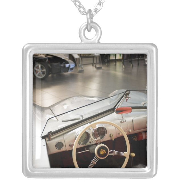 Germany, Baden-Wurttemberg, Silver Plated Necklace (Front)