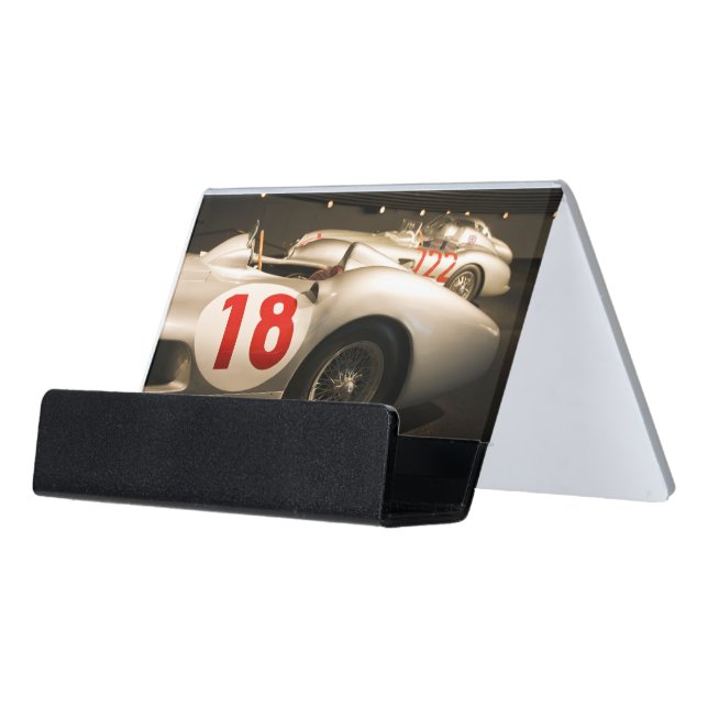 Germany, Baden-Wurttemberg, Stuttgart Desk Business Card Holder (Angled Front)