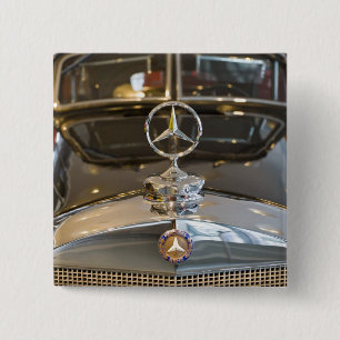 Germany, Baden-Wurttemberg, Stuttgart. Mercedes Pinback Button