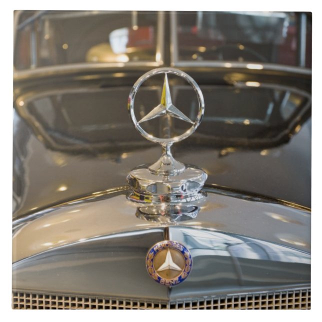 Germany, Baden-Wurttemberg, Stuttgart. Mercedes Tile (Front)
