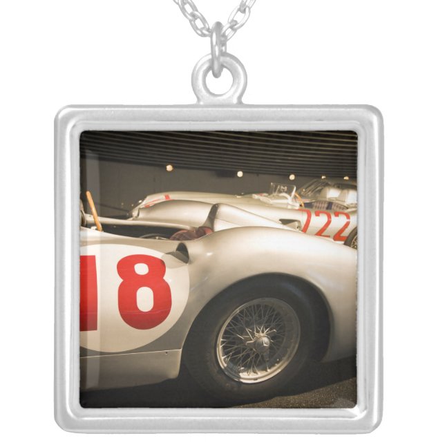 Germany, Baden-Wurttemberg, Stuttgart. Silver Plated Necklace (Front)