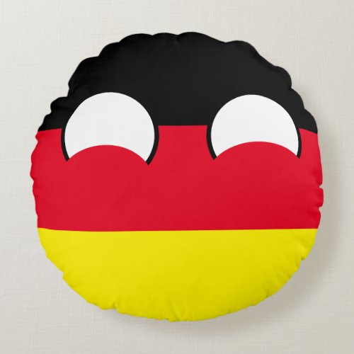 Germany ball round pillow