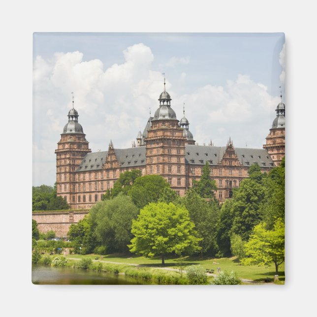 Germany, Bavaria, Bayern, Aschaffenburg. Schloss Magnet (Front)