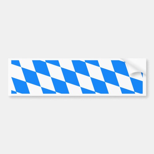 Germany Bavaria Flag Bumper Sticker