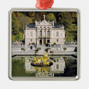 Germany, Bavaria, Linderhof Castle. Linderhof Metal Ornament