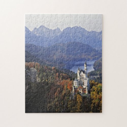 Germany Bavaria Neuschwanstein Castle Jigsaw Puzzle