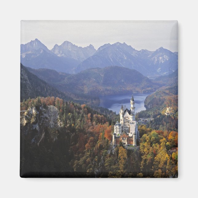 Germany, Bavaria, Neuschwanstein Castle. King Magnet (Front)