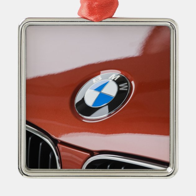 Germany, Bayern-Bavaria, Munich. BMW Welt Car 2 Metal Ornament